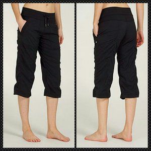 Black Lululemon Dance Studio Crop Pants 8